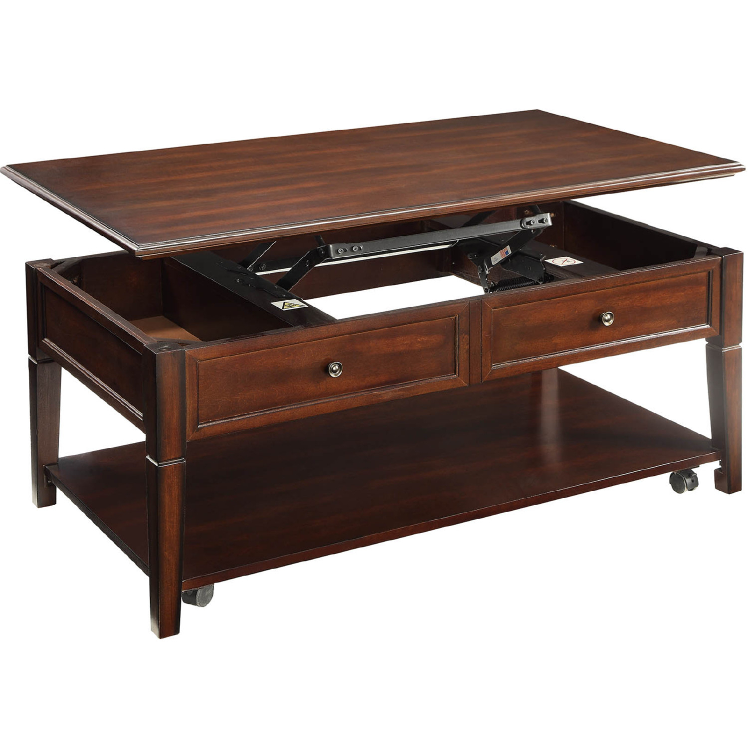 Acme 80254 Malachi Coffee Table w/ Lift Top in Walnut