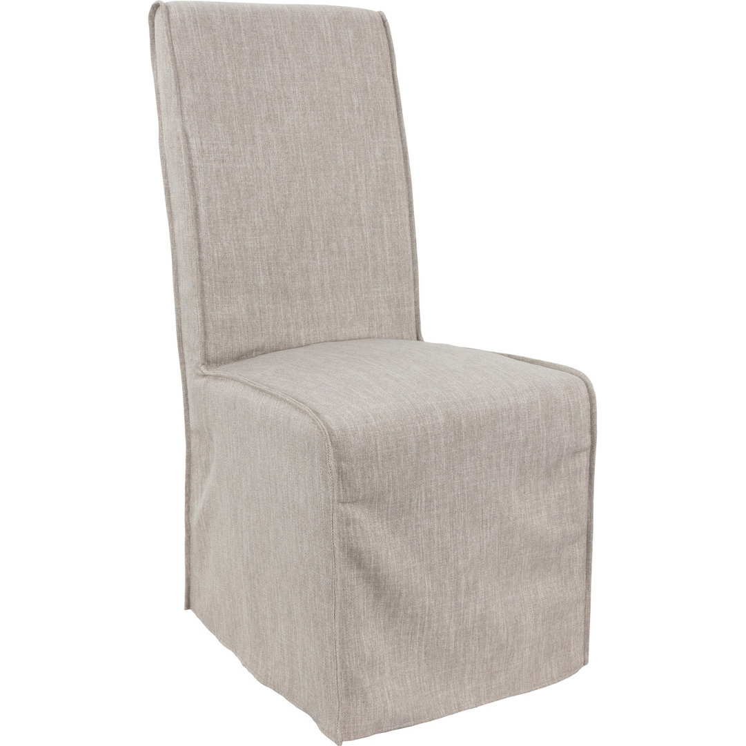 Classic Home 53051211 Jordan Dining Chair In Neutral Fabric Slipcover Set Of 2