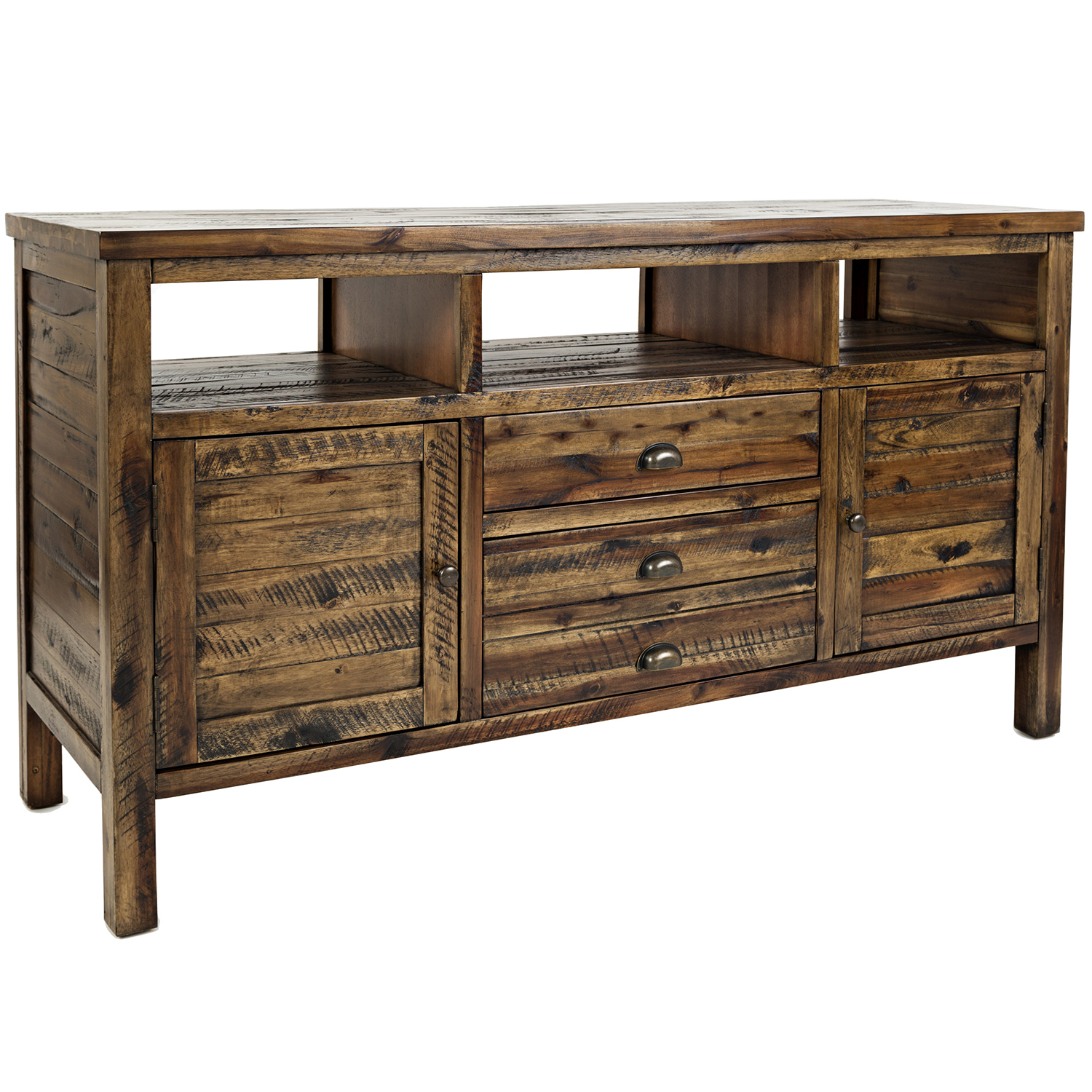 Jofran 1742 60 Artisan S Craft 60 Media Console Table In