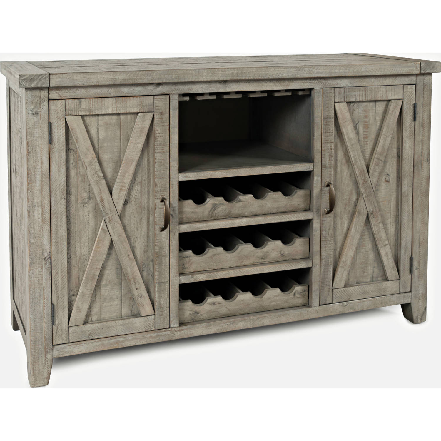 Jofran 1841 95 Outer Banks Server In Driftwood Finish Reclaimed Wood