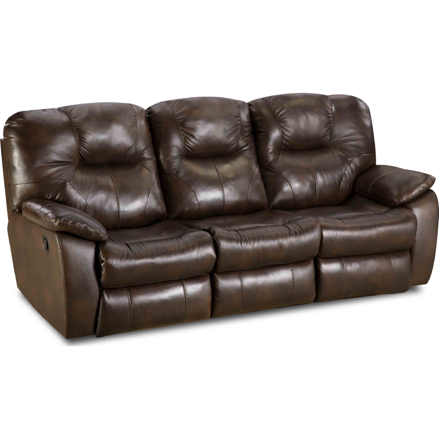 Southern Motion 83831 90622 Avalon Double Reclining Sofa In Alfresco Palazzo Brown Leather