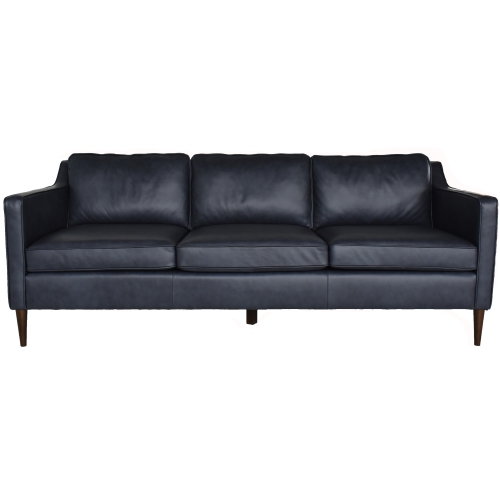 Livingston Sofa in Blue Top Grain Leather