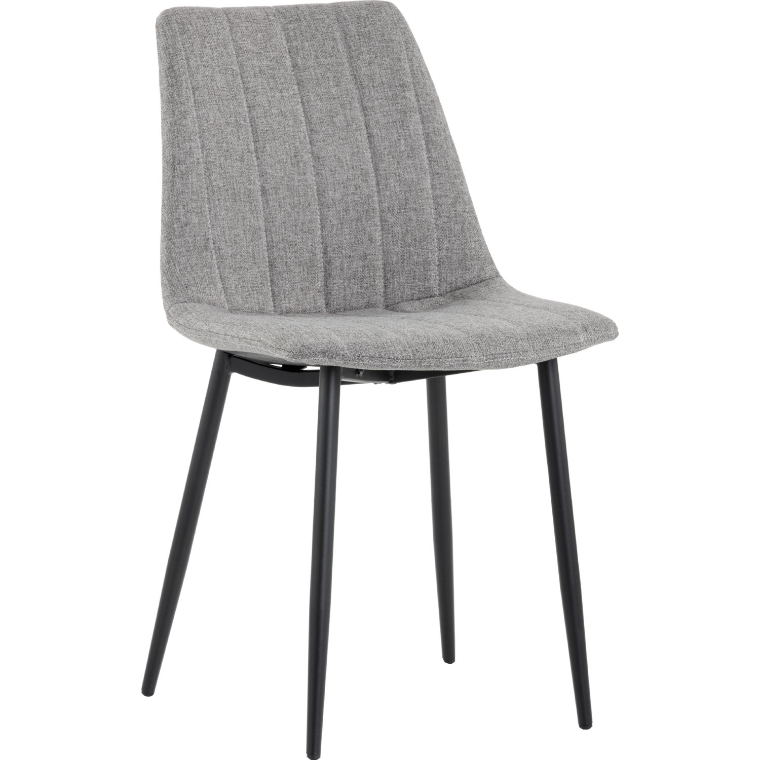 Sunpan Modern 101150 Ariana Dining Chair with Light Grey Fabric 