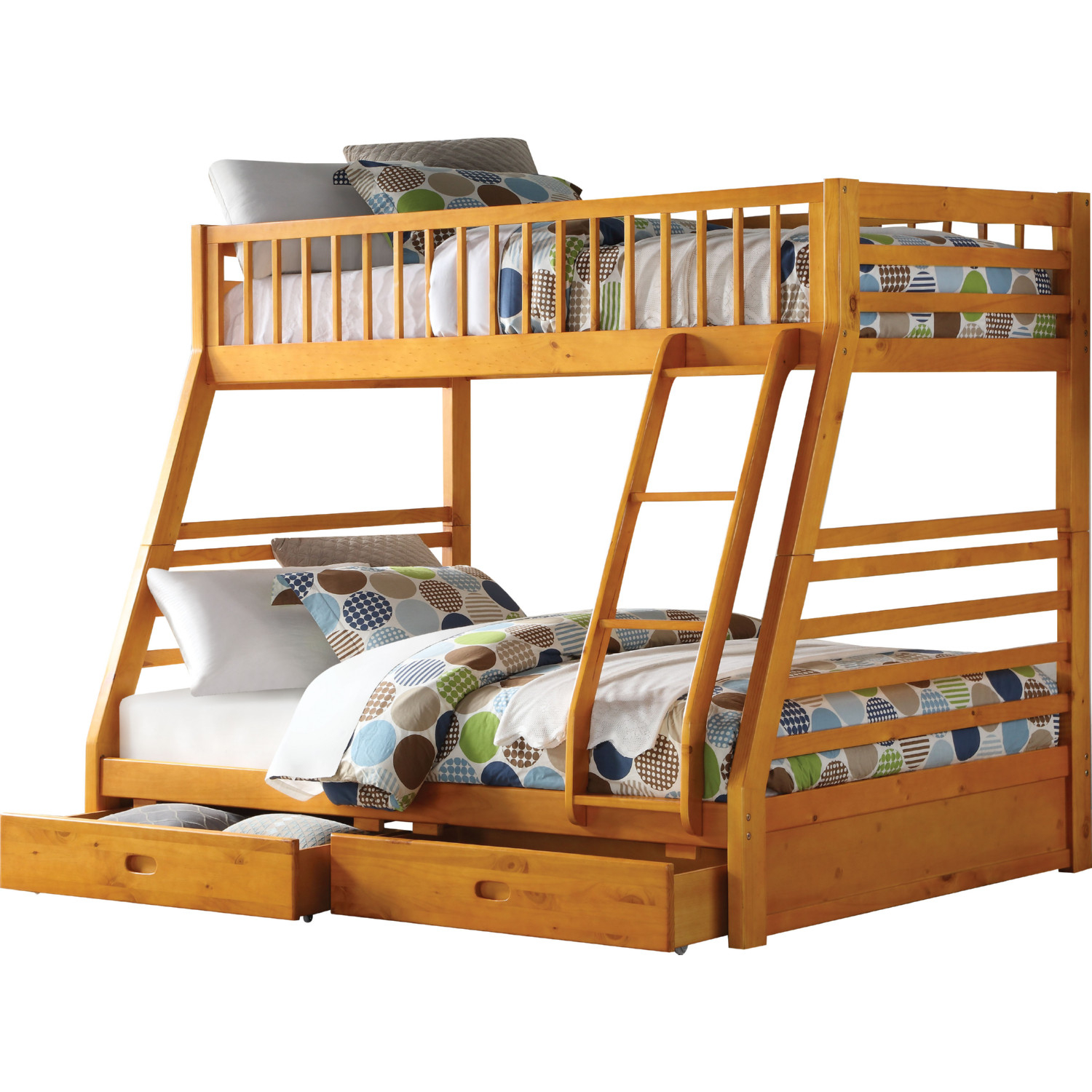 Acme 2020 Jason Twin Over Full Bunk Bed, Acme Furniture Jason Twin Over Full Bunk Bed Espresso