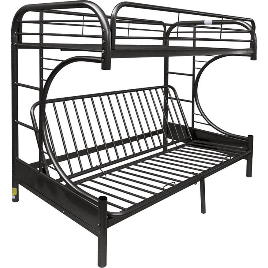 Bk Eclipse Twin Full Futon Bunk Bed, Eclipse Twin Over Futon Metal Bunk Bed
