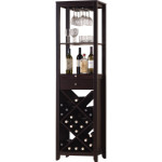 Casey Wine Cabinet in Wenge