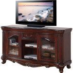 Remington TV Stand in Brown Cherry