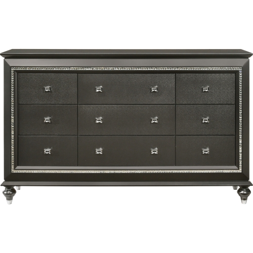 Kaitlyn Dresser in Metallic Gray