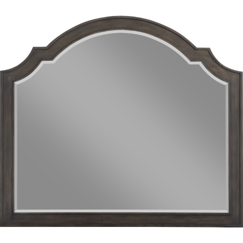 Peregrine Mirror in Dark Brown