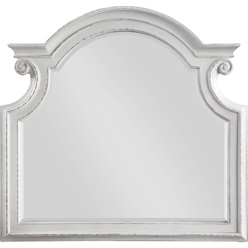 Florian Mirror in Antique White