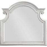 Florian Mirror in Antique White