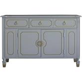 House Marchese Dresser in Pearl Gray Finish