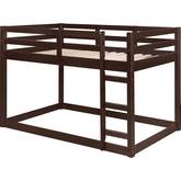 Gaston Twin Loft Bed in Espresso