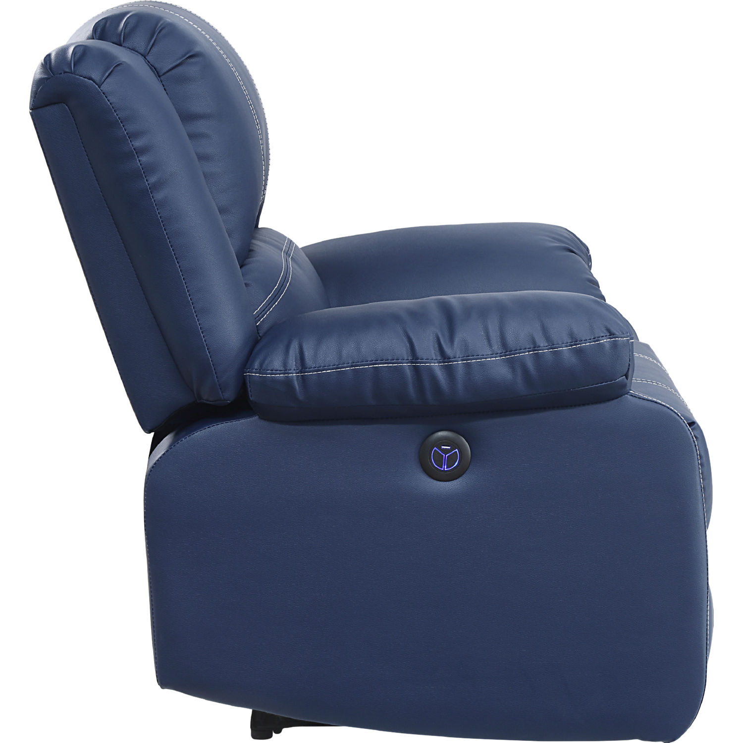 Acme Furniture - Zuriel Power Recliner in Blue - Thumbnail 5
