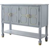 House Marchese Buffet Server in Pearl Gray Finish
