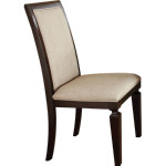 Agatha Dining Chair in Linen & Espresso (Set of 2)
