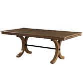 Harald 64" Extension Dining Table in Gray Oak
