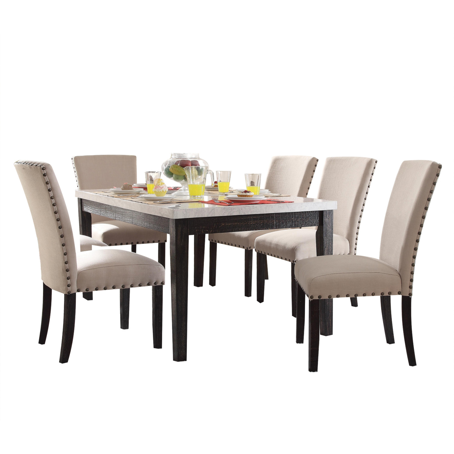 Acme Furniture Nolan Dining Table - Thumbnail 2