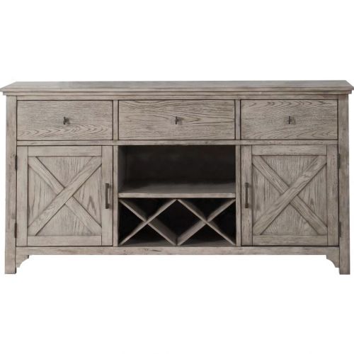 Rocky Server in Gray Oak