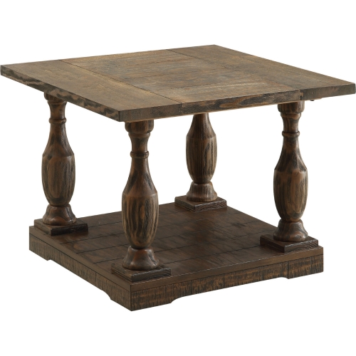 Hanson End Table in Salvage Brown