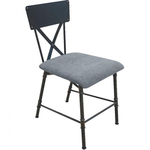 Brantley Office Chair in Fabric & Sandy Gray Metal