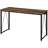 Zaidin Writing Desk in Weathered Oak & Black Finish