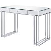 Critter Writing Desk in Mirror & Chrome Finish