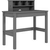 Logan Writing Desk in Gray Finish