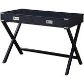 Amenia Writing Desk in Black Finish