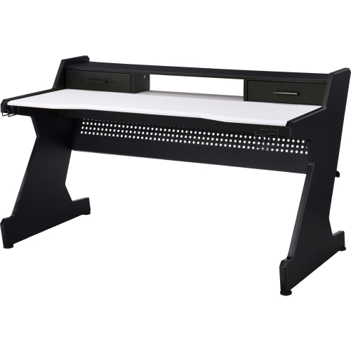 Bigga Gaming Table in Black & White Finish