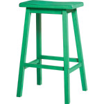 Gaucho Bar Stool in Antique Green (Set of 2)
