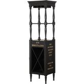 Anthony Wine Cabinet in Antique Black