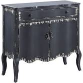 Deianira Accent Cabinet in Antique Gray Finish