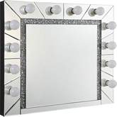 Noralie Hollywood Light Mirror with Faux Diamonds