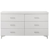Casilda Dresser in White Finish