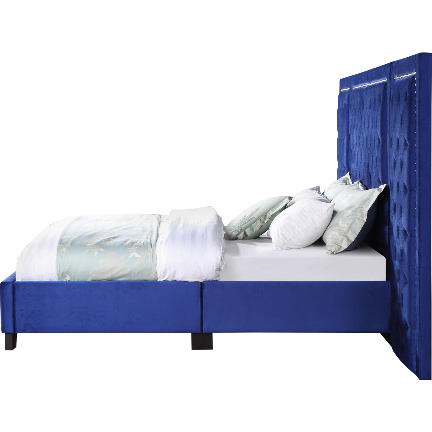 Acme Furniture Damazy Upholstered Bed - Thumbnail 4