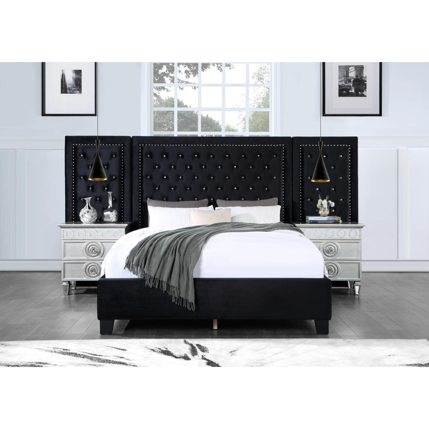 Acme Furniture Damazy Platform Bed - Thumbnail 3