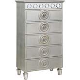 Varian Chest in Silver & Mirror