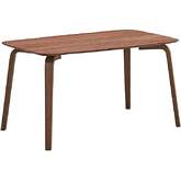 Casson 59" Dining Table in Walnut Finish