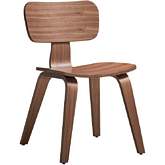 Casson Dining Chair in Walnut Finish (Set of 2)