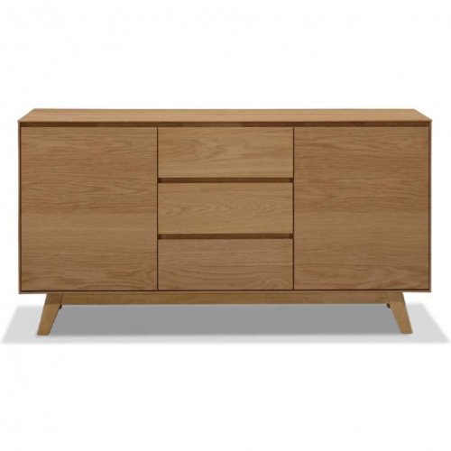 Kasem Server in Oak Finish