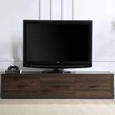 Harel 60" TV Stand with Drawers in Walnut Finish