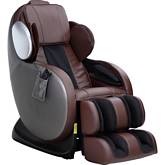 Pacari Massage Chair in Chocolate Brown Leatherette