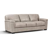 Cornelia Sofa in Beige Leather