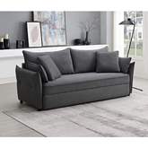Irina Sleeper Sofa in Gray Fabric