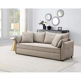 Irina Sleeper Sofa in Beige Fabric