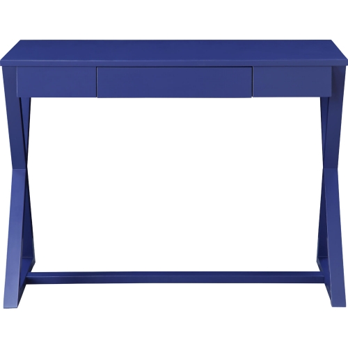 Nalo Writing Desk in Twilight Blue Finish