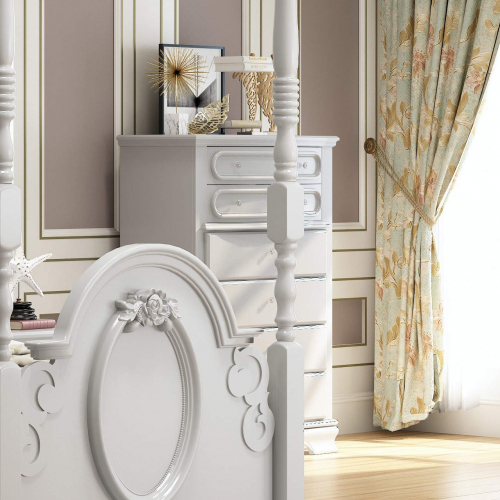 Flora Chest in Gray Finish