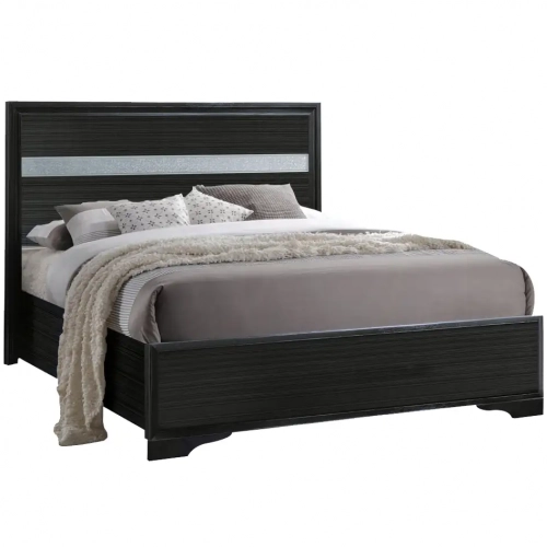 Naima Twin Bed in Black