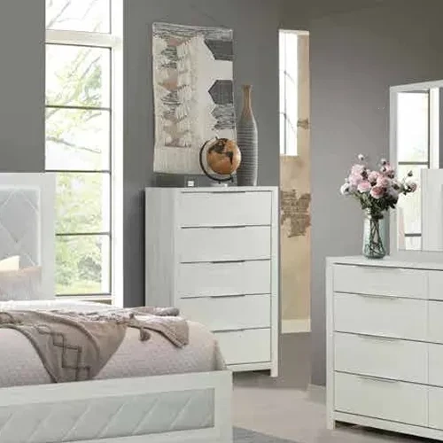 Jehoram Chest in Beige Linen & Beige